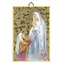 Cadre bois 10 X H15 cm Appar Lourdes