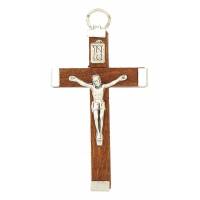 Croix - 45 mm - Bois Brun