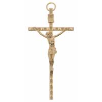 Croix Murale - 11 cm - Métal Doré