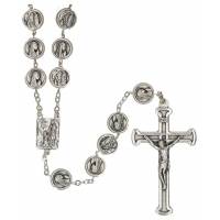 Chapelet Médailles Tëte de Vierge / App Lourdes