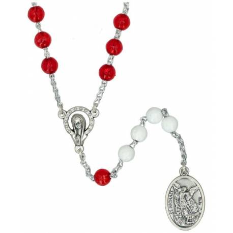 Rozenkrans H Michael Rood en wit 