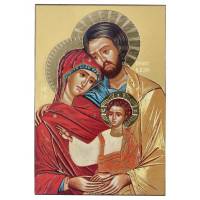 Icône 9.5 X 6.3 cm Sainte Famille