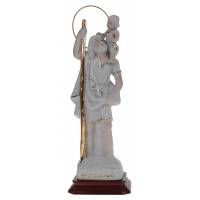 Statue 24 Cm - St Christophe - Porcelaine