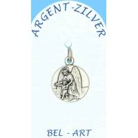 Médaille Argent - Ange Gardien - 16 mm