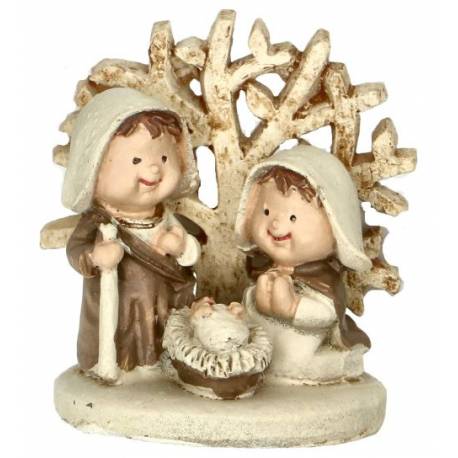 Nativité colorée de 4cm