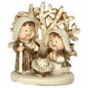 Nativité colorée de 4cm