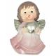 Engel met hart - 6 cm 