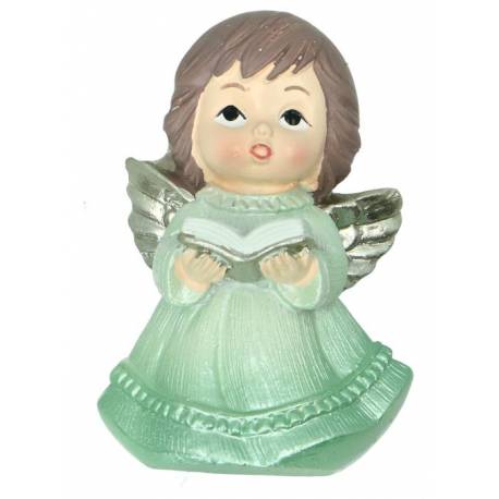 Engel met boek - 6 cm 