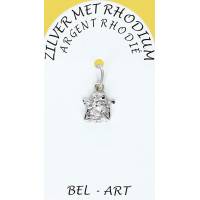 Médaille Argent Rhodié - Ange