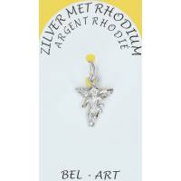 Médaille Argent Rhodié - Ange