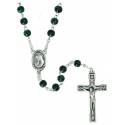 Chapelet Verre vert