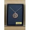 Ketting met levensboom zilver 