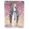 Cadre N.D.de la médaille Miraculeuse 5.5 x 7.5 cm