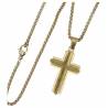 Croix en acier 30 mm + chaine