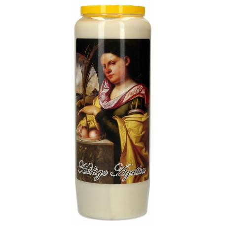 Neuvaine / blanc / Ste Agathe + Texte NL