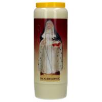 Noveenkaars / wit / Ste Aldegonde Frans 