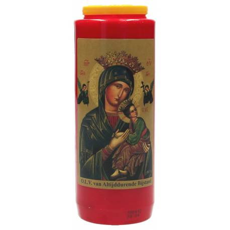 Neuvaine / rouge / Perpétuel Secours + Texte NL