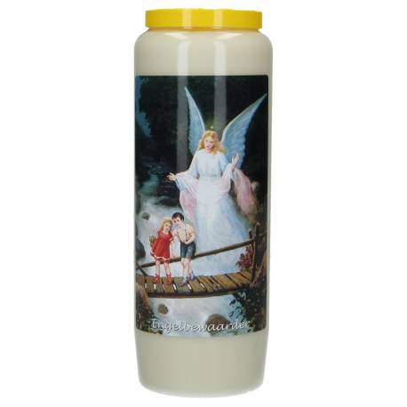 Neuvaine / blanc / Ange Gardien + Texte NL