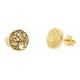 Boucles d'oreilles en argent Arbre de Vie