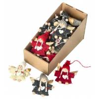 Ange en tissu à suspendre