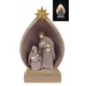 Nativité moderne (14 X 9 X 24 cm)