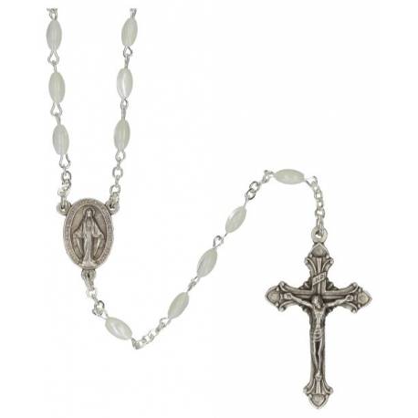 Chapelet Nacre s/alpacca