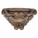 Socle Mural pour statue de 40 cm Ton Bois