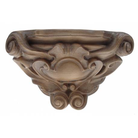 Socle Mural pour statue de 40 cm Ton Bois