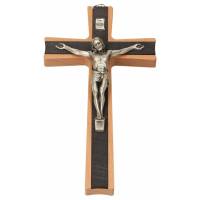 Croix murale 19 cm Bois