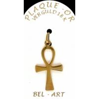 Croix Plaqué-Or - 27 X 16 mm