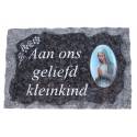 Grafplaat 9x14 Aan Ons Geliefd Kleinkind 