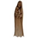 Statue 30 cm - Vierge + Enfant - Ton Bois