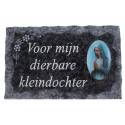 Grafplaat 9x14 Voor Mijn Dierbare Kleindochter 