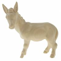 Houtsnijwerk Ezel voor kerstfiguren van 17 cm Nat-Goud 