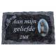 Plaque Cimetiere Aan Mijn Geliefde Zus 9x14