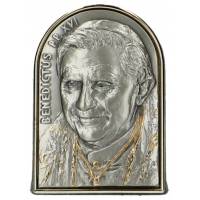 Cadre Argent Benoit Xvi 9 X 6.5 Cm