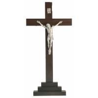 Croix sur Base - 19 X 6.5 cm - Bois