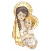Wandbeeld 14 Cm Maria + Kind 