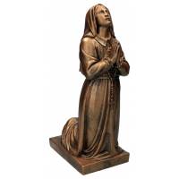 Beeld 53 Cm H Bernadette Bronskleurig 