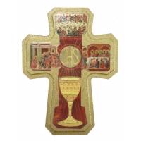 Byzantijns kruisbeeld 13.5 X 10 cm 