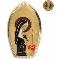 Pin H Rita - 20 X 12 mm - Metaal Verguld 