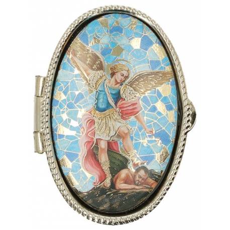 Pillendoosje - H Michael - Mozaiek - Ov52x36mm 