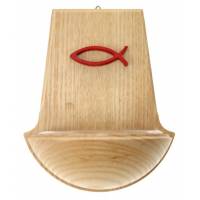 Wijwatervat Vis Rood 