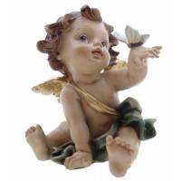 Ange + colombe 8 cm 4 / set