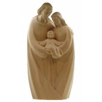 Houtsnijwerk H Familie 15 Cm Natur 