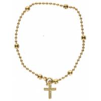 Armband-Rozenkrans - Metaal verguld 