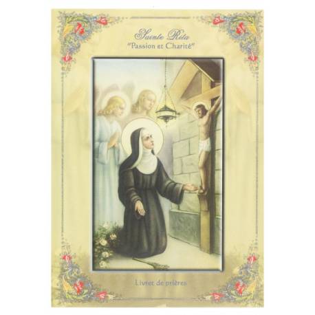 Boekje Sainte Rita "Passion et Charité" 
