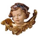 Houtsnijwerk Engel 15 Cm / Gekleurd 