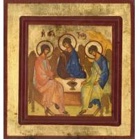 Ikoon - 27 X 26 cm - Drievuldigheid 