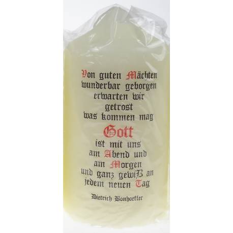 Bougie - 120 X 60 mm - Bonhoeffer